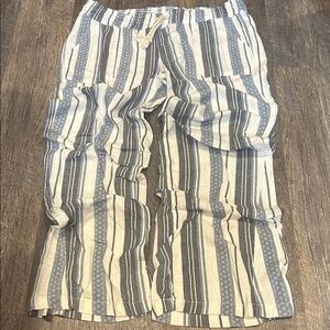 Cali 1850 Striped Casual Pants large